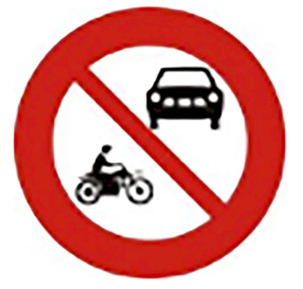 Biển cấm ô tô và xe máy