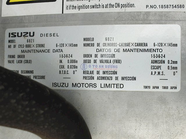 ĐỘng cơ Isuzu nhập khẩu Nhật Bản