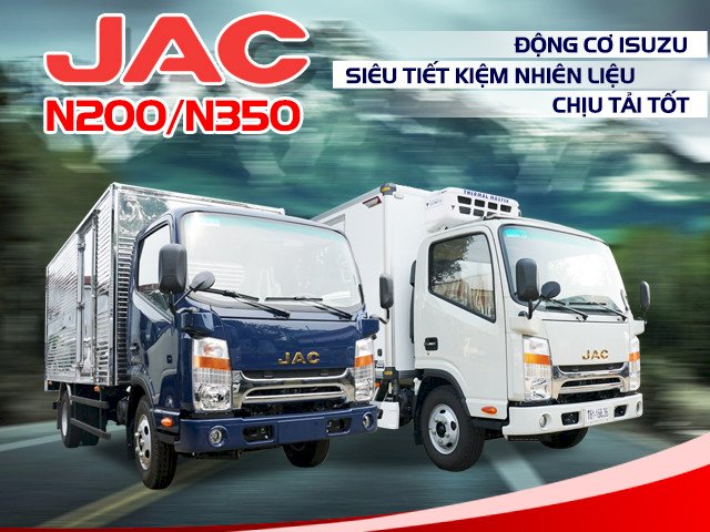 Xe tải Jac N200 Jac N350 động cơ Isuzu