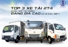 Top 3 xe tải 2t4 được giới tài chính đáng giá cao có gì đặc biệt?