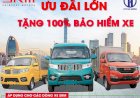 MUA XE SRM – TẶNG 100% BẢO HIỂM XE