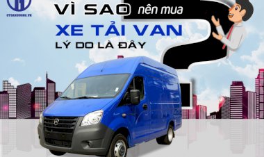 Vì sao nên mua xe tải van – lý do là đây