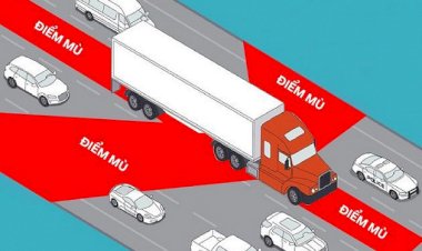 Điểm mù xe ô tô là gì? Cách hạn chế điểm mù xe ô tô khi di chuyển ở Việt Nam
