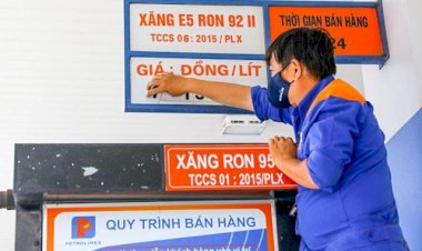 Giá xăng giảm, giá dầu tăng từ 1/4?