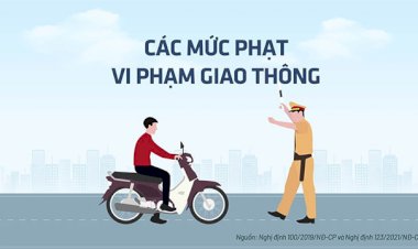 Tổng hợp 19 lỗi giao thông thường gặp và các mức phạt theo quy định mới nhất