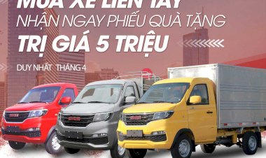 MUA XE LIỀN TAY- NHẬN NGAY QUÀ TẶNG LÊN TỚI 5 TRIỆU ĐỒNG