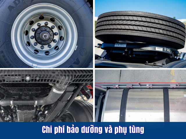 Chi phí bảo dưỡng thấp Chi phí bảo dưỡng thấp