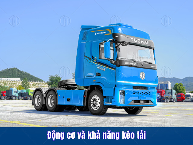 Khả năng kéo tải của đầu kéo Dongfeng X9 Bright Khả năng kéo tải của đầu kéo Dongfeng X9 Bright