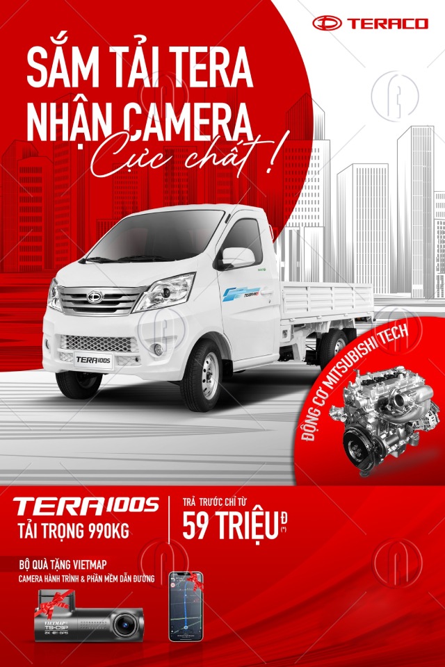 Mua Tera 100s nhận camera cực chất