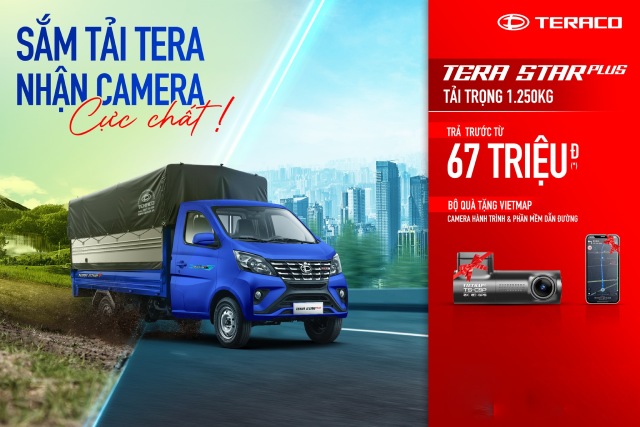 Sắm Tera Star/Tera Star plus nhận quà cực xịn