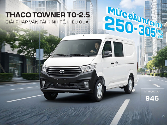 Gi&aacute; Van Thaco Towner T02-2.5 5S