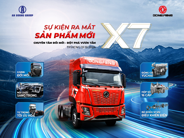 Xe đầu kéo Dongfeng X7 Yuchai