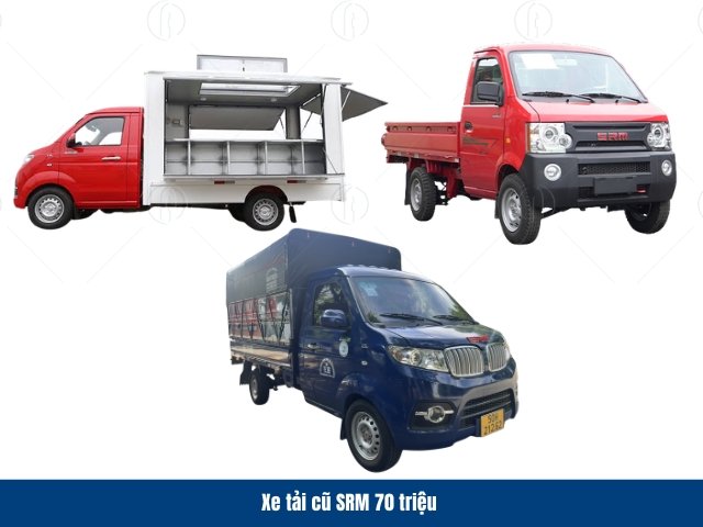 Xe tải SRM 70 triệu c&oacute; thiết kế hiện đại, chi ph&iacute; sử dụng thấp