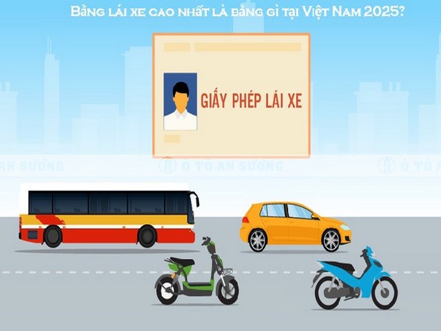 Tìm hiểu về bằng lái xe cao nhất hiện nay