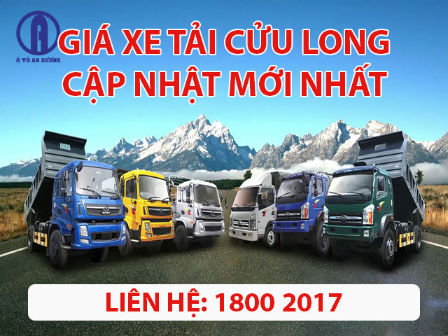 Bảng giá xe tải Cửu Long mới nhất, nhiều ưu đãi hấp dẫn