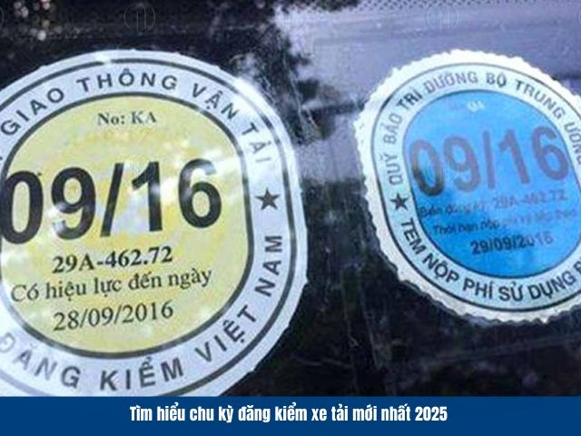 Các lưu ý cẩn biết khi tới chu kỳ đăng kiểm xe tải 