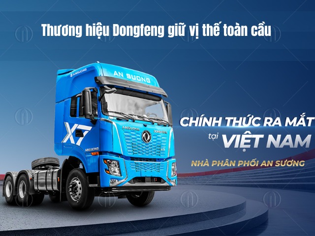 An Sương Group phân phối độc quyền xe đầu kéo Dongfeng