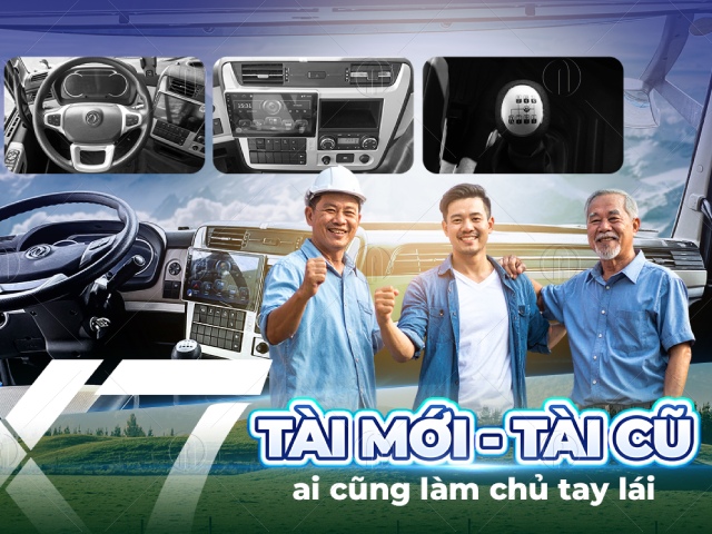 Dongfeng X7 phù hợp với các doanh nghiệp cần tải nặng đi đường dài