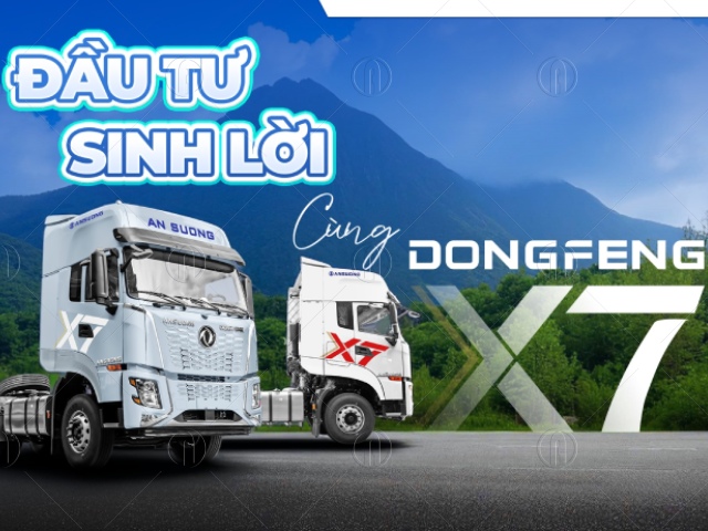 Nhận ưu đãi độc quyền khi mua Dongfeng X7 tại Xe tải An Sương
