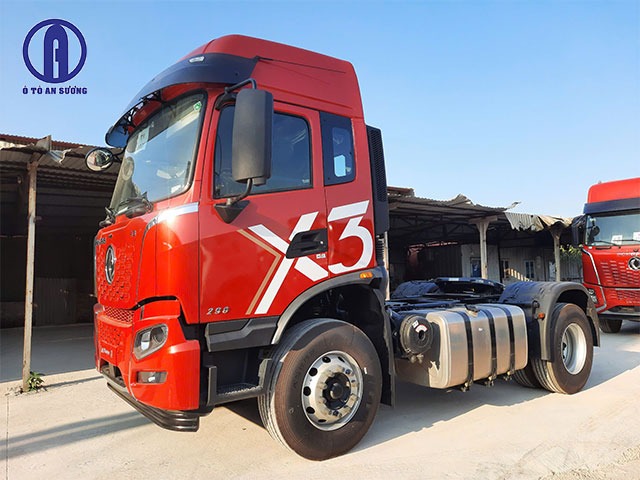 Đầu kéo Dongfeng X3 có thiết kế chuẩn khí động học