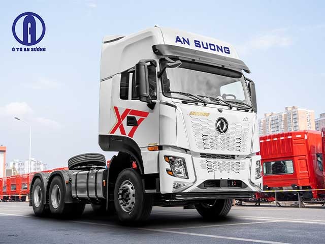 Đầu kéo Dongfeng X7 445Hp có hệ thống khung gầm tối ưu