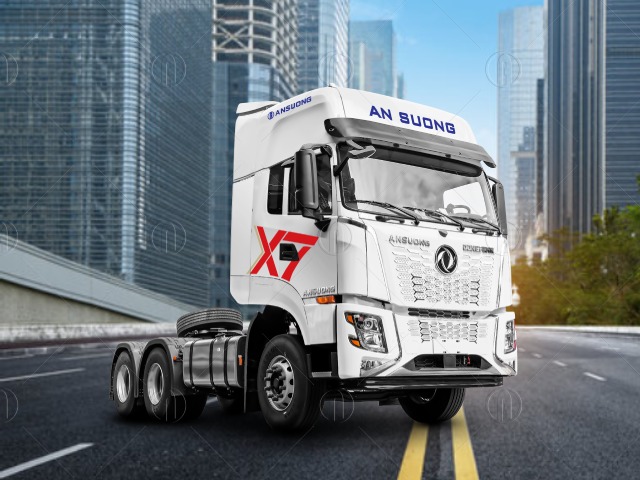 Đầu kéo Dongfeng X7 màu trắng từ 385HP đến 420HP Đầu kéo Dongfeng X7 màu trắng từ 385HP đến 420HP