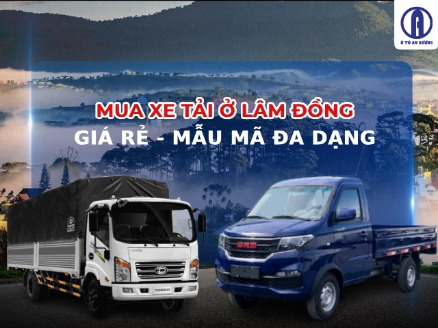 Ở Lâm Đồng nên mua xe gì để vận chuyển hàng hóa