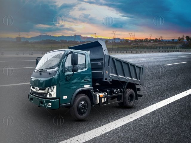 Xe tải nhỏ gọn với thiết kế thùng 2.600 x 1.550 x 640 mm