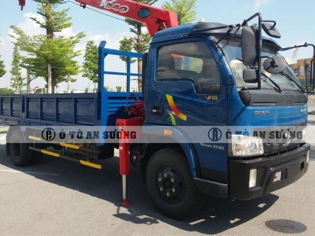 Xe tải Veam gắn cẩu là dòng xe chuyên dụng Xe tải Veam gắn cẩu là dòng xe chuyên dụng