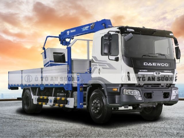 Xe tải Daewoo gắn cẩu là dòng sản phẩm cao cấp đến từ Hàn Quốc Xe tải Daewoo gắn cẩu là dòng sản phẩm cao cấp đến từ Hàn Quốc