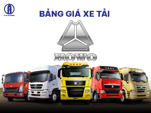 Cập nhật giá xe tải Howo chi tiết nhất