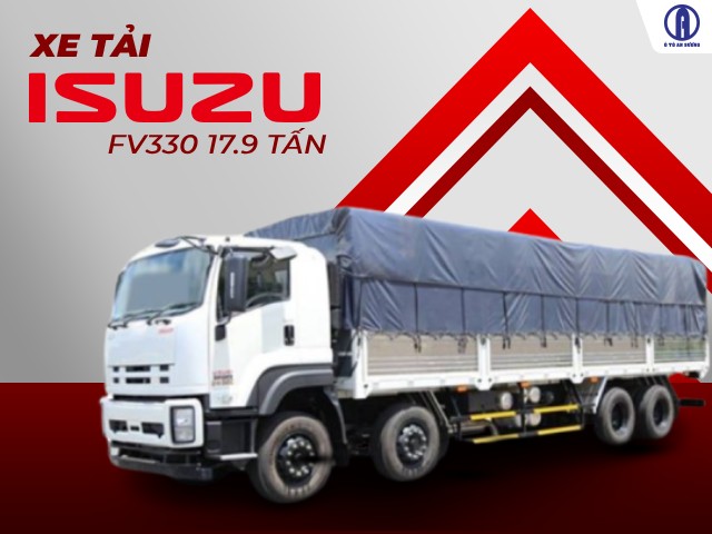 Xe tải Isuzu 17.9 tấn VM 4 chân