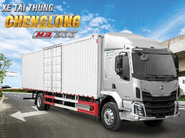 Xe tải Chenglong M3 thùng kín nhập khẩu Xe tải Chenglong M3 thùng kín nhập khẩu