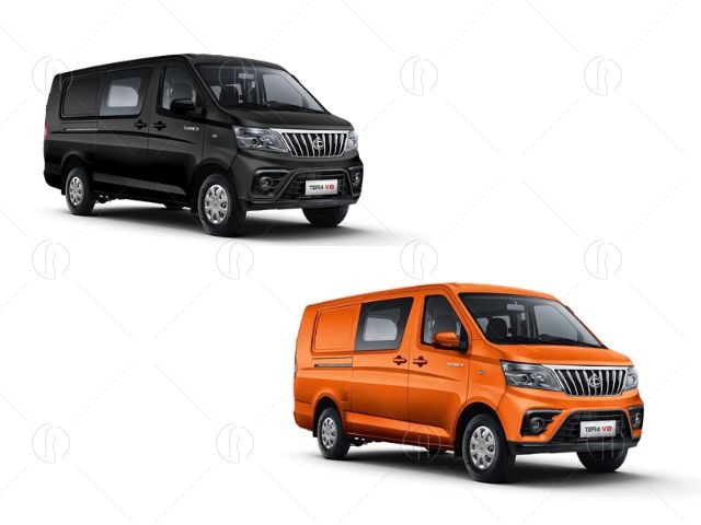 Xe tải van Tera V8 thùng hàng lớn nhất phân khúc