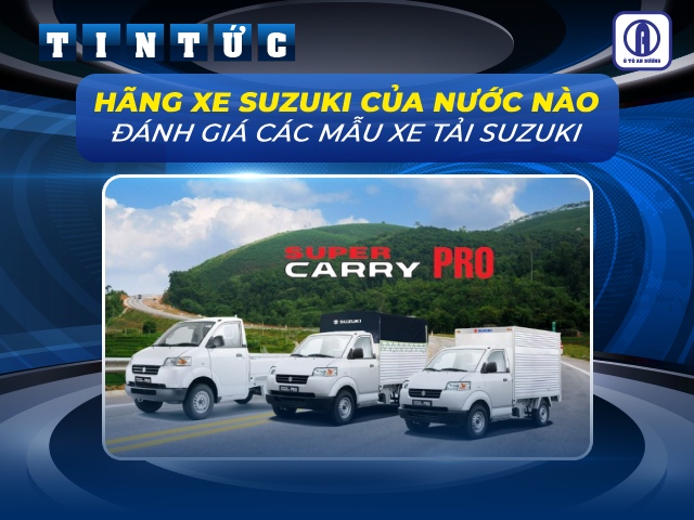 Hãng xe Suzuki của nước nào?