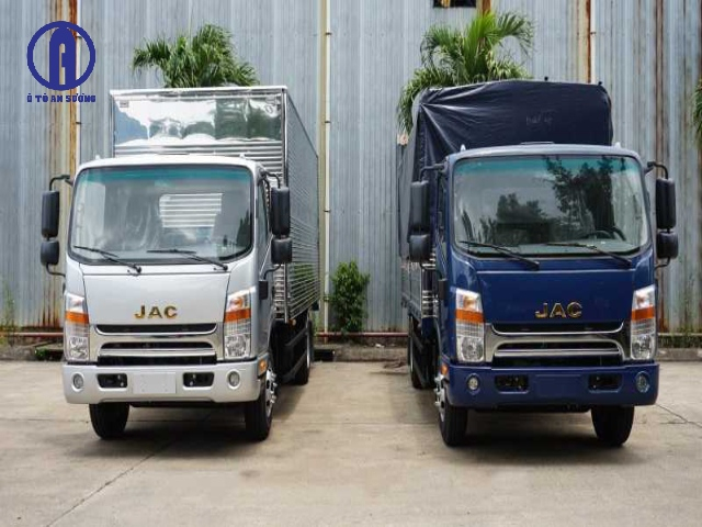 Hình: Hình thực tế xe tải JAC N650