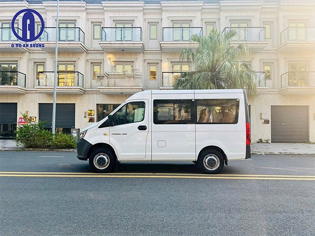 Khung gầm xe khách Gaz 11 chỗ Minibus Sobol NN A69S12 E5 có khả năng chịu tải tốt