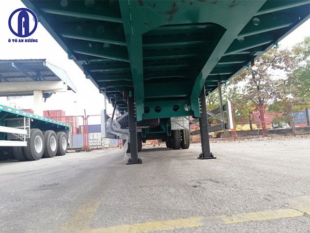 Khung rơ mooc sàn CIMC 40 Feet 3 trục chắc chắn