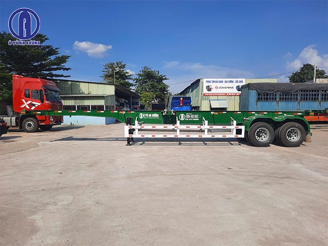 Khung xương dài chở container tải lớn