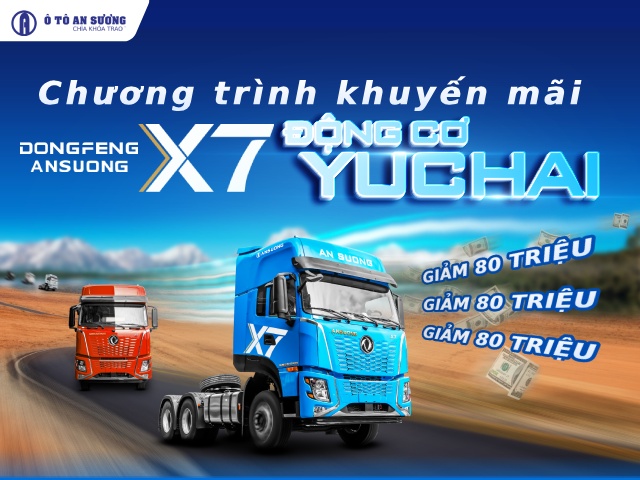 Chương trình khuyến mãi xe dongfeng tại Dongfeng An Sương