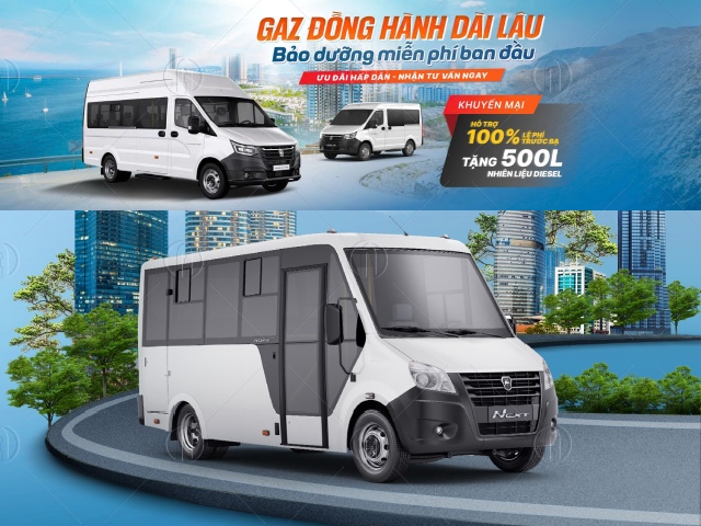 Chương trình khuyến mãi xe Gaz tháng 12 hấp dẫn chưa từng có Chương trình khuyến mãi xe Gaz tháng 12 hấp dẫn chưa từng có