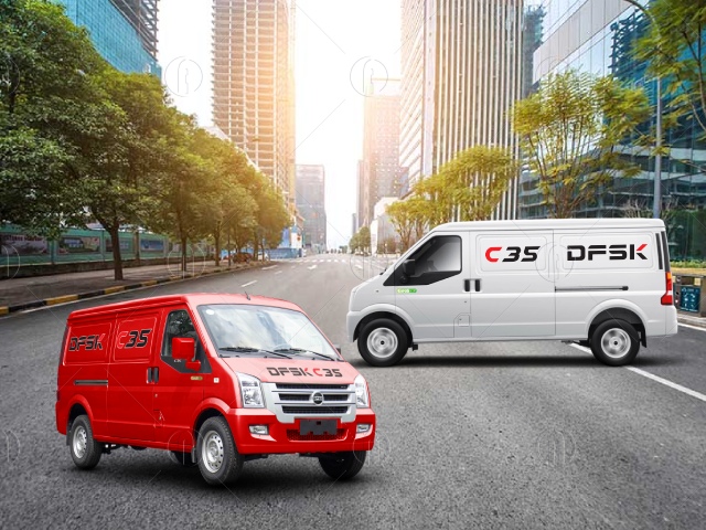 Xe tải van DFSK C35 phiên bản 2 chỗ và 5 chỗ được nâng cấp hoàn thiện hơn