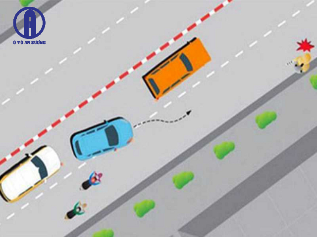 Hình: Kỹ năng vượt xe ô tô trên đường cao tốc