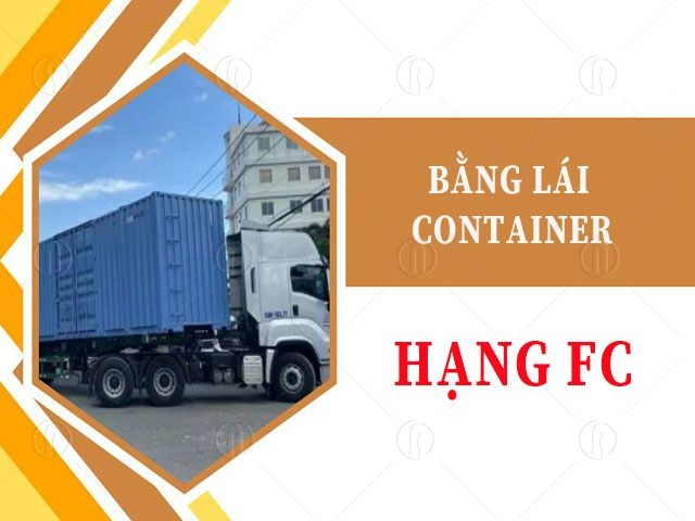 Lái xe container cần bằng FC