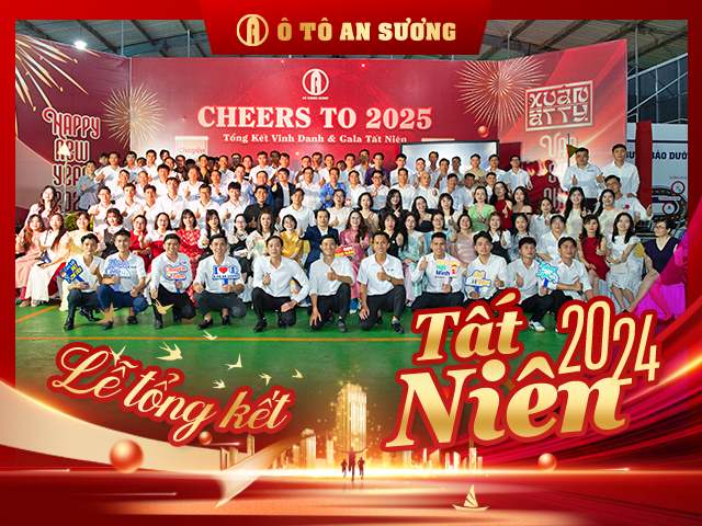 Lễ tổng kết và tất niên 2024 tại Ô tô An Sương