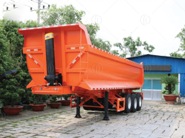 Ưu điểm nổi bật của moóc ben 3 trục 24 khối HYD trong vận tải nặng