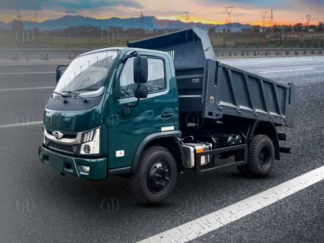 Xe tải ben TMT FL9750D 6 tấn th&ugrave;ng d&agrave;i gần 3m