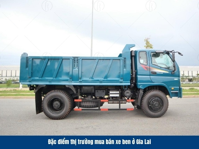 Thị trường mua xe ben ở Gia Lai ng&agrave;y c&agrave;ng ph&aacute;t triển nhờ nhu cầu tăng cao