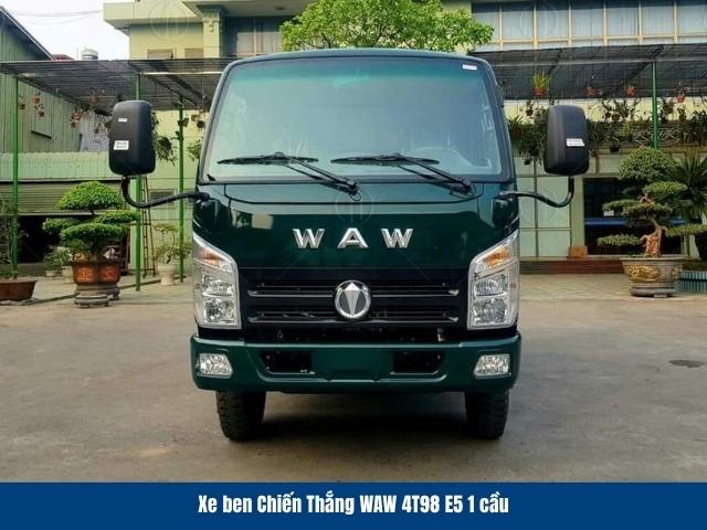 Xe ben Chiến Thắng WAW 4T98 E5 1 cầu chuyên được dùng để chở vật liệu xây dựng Xe ben Chiến Thắng WAW 4T98 E5 1 cầu chuyên được dùng để chở vật liệu xây dựng