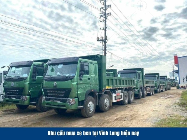 Hoạt động đầu tư và xây dựng gia tăng nhu cầu mua xe ben tại Vĩnh Long Hoạt động đầu tư và xây dựng gia tăng nhu cầu mua xe ben tại Vĩnh Long